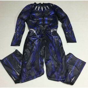 Marvel Black Panther Boys Halloween Costume Muscle Jumpsuit ONLY Size M Amscan